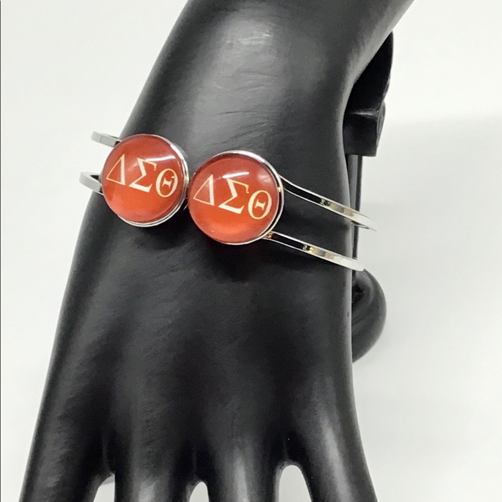 Delta Sigma Theta Bangle Bracelet